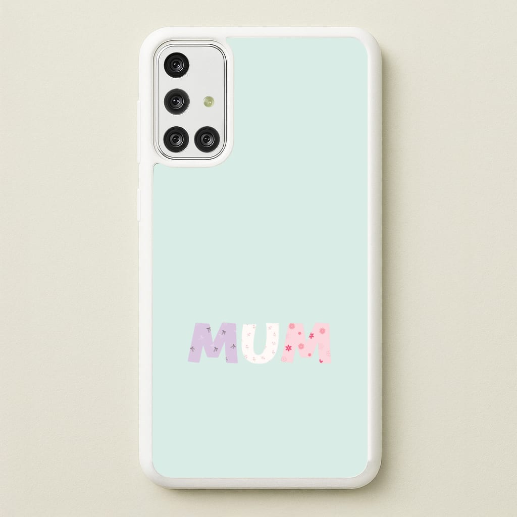 Mum Patchwork Galaxy A71 Case