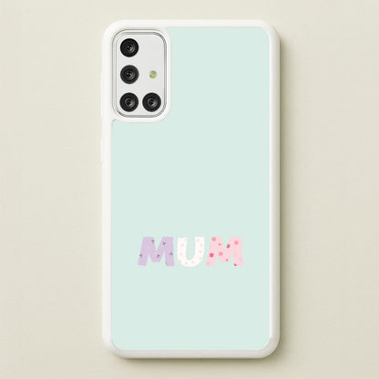 Mum Patchwork Galaxy A71 Case