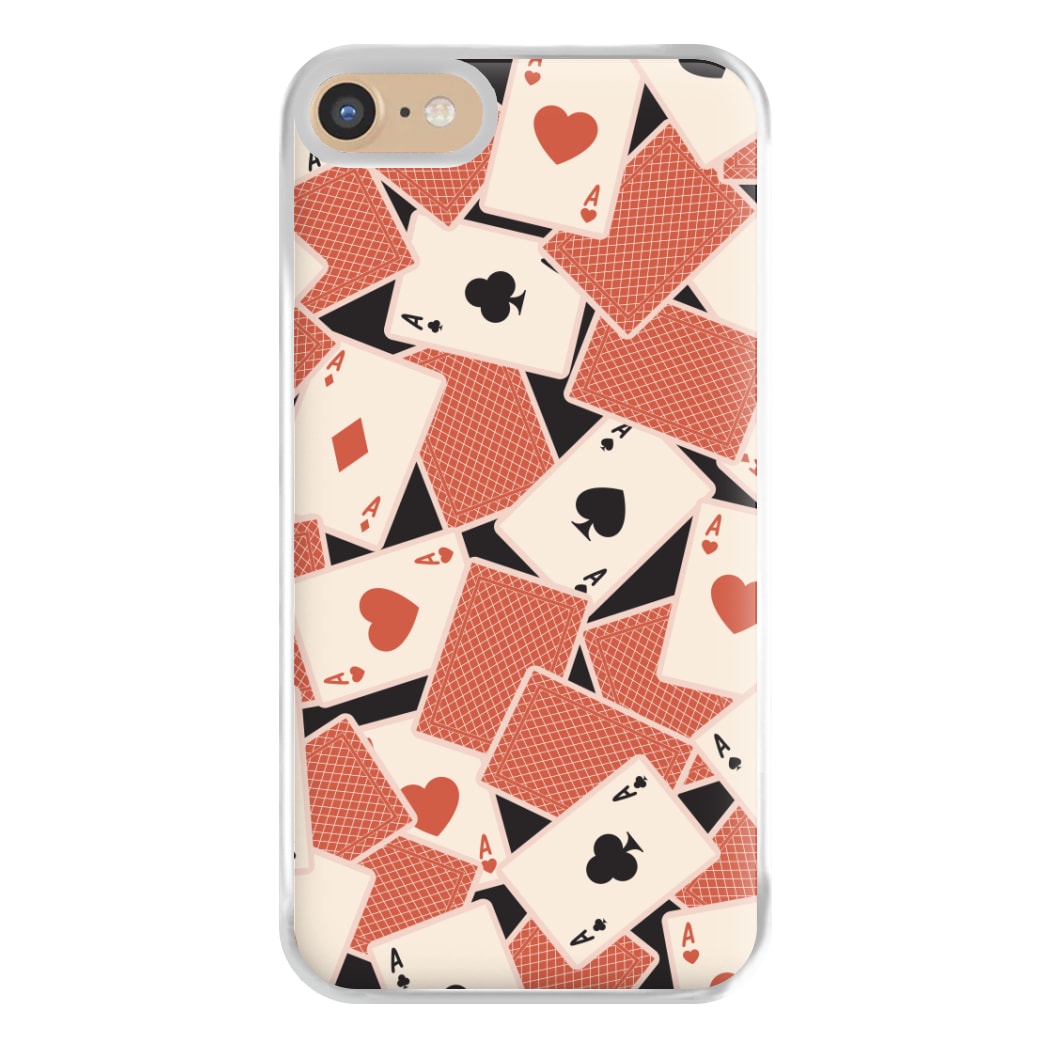 Playing Cards Collage Pattern iPhone 6 / 7 / 8 / SE Case