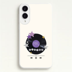 Amethyst Vinyl Scrapbook Galaxy S25 Edge Case