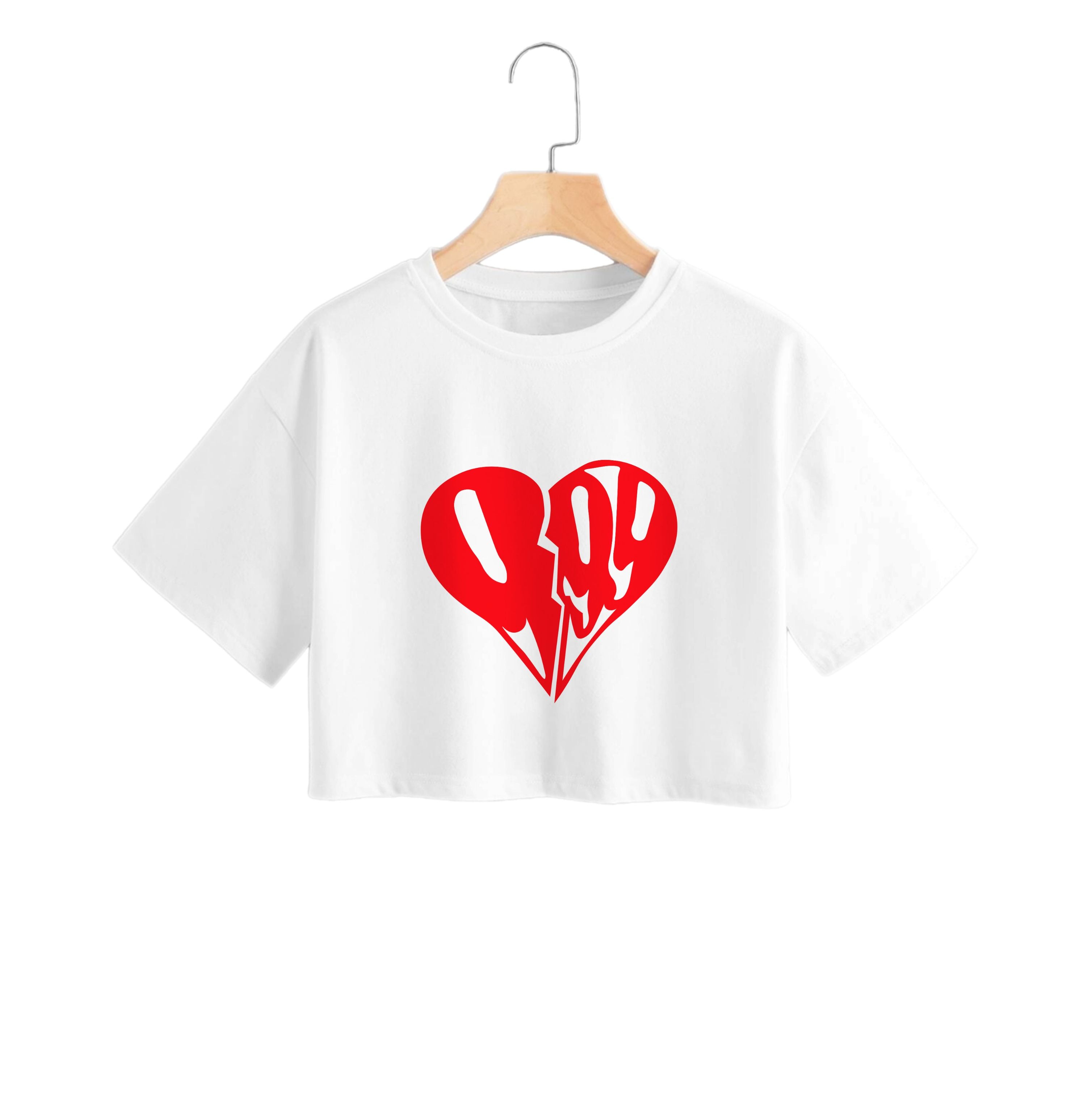 Heart - Juice Crop Top