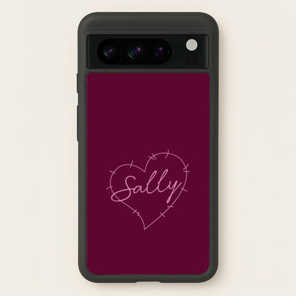 Stitched Heart Sally Google Pixel 8 Pro Case
