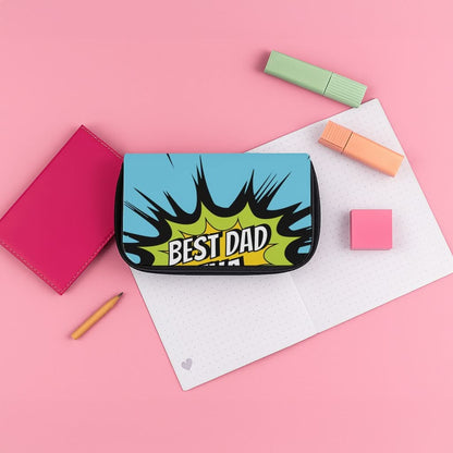 Comic Book Best Dad Eva Pencil Case