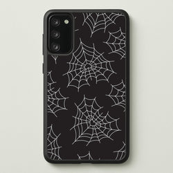 Spiderweb Hearts Pattern Galaxy S20 Case