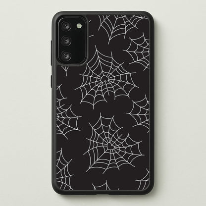 Spiderweb Hearts Pattern Galaxy A41 Case