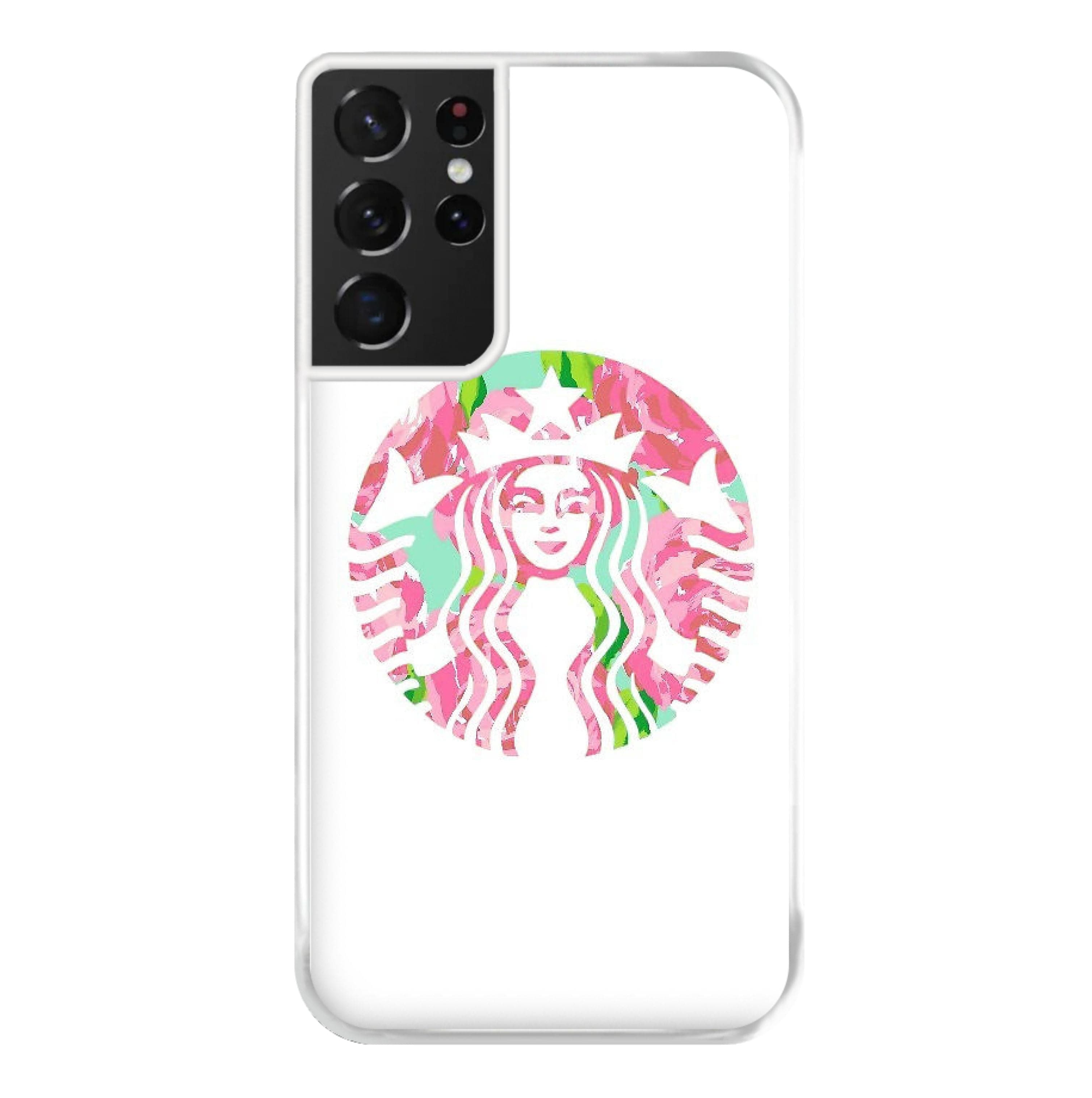 Pink Coffee Logo Phone Case