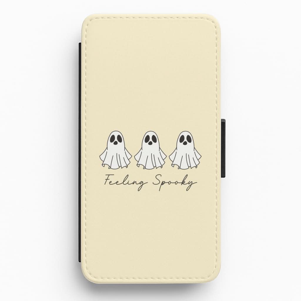 Feeling Spooky Ghosts Flip / Wallet Phone Case