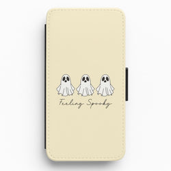 Feeling Spooky Ghosts Flip / Wallet Phone Case