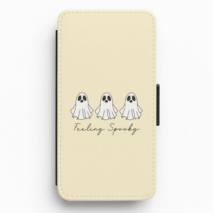 Feeling Spooky Ghosts Flip / Wallet Phone Case