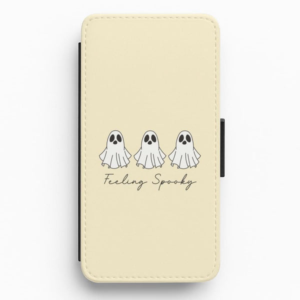 Feeling Spooky Ghosts Flip / Wallet Phone Case