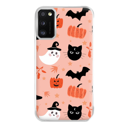 Pretty Pink Halloween Pattern Phone Case