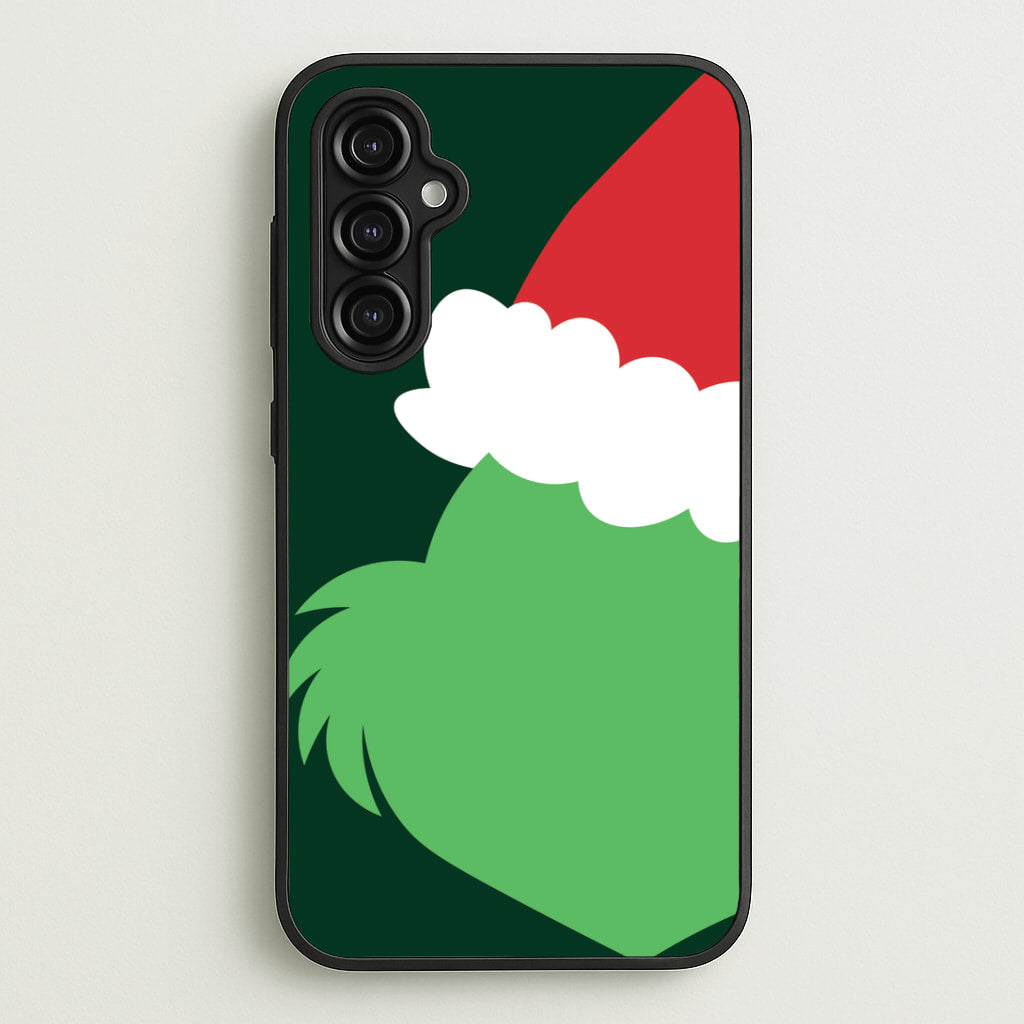 Green Creature Faceless Galaxy A14 Case