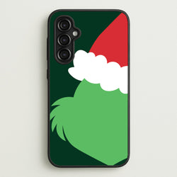 Green Creature Faceless Galaxy A14 Case