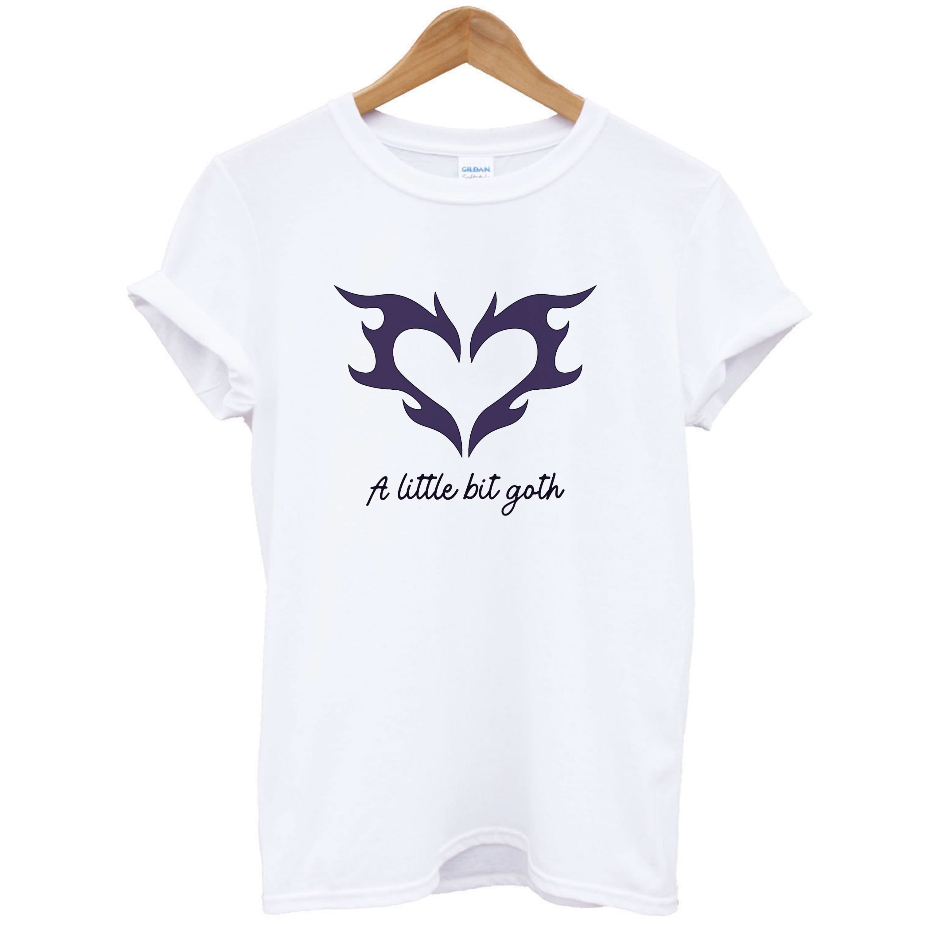 A Little Bit Goth Purple T-Shirt