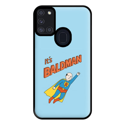 It's Baldman - Father's Day Galaxy A21s Case