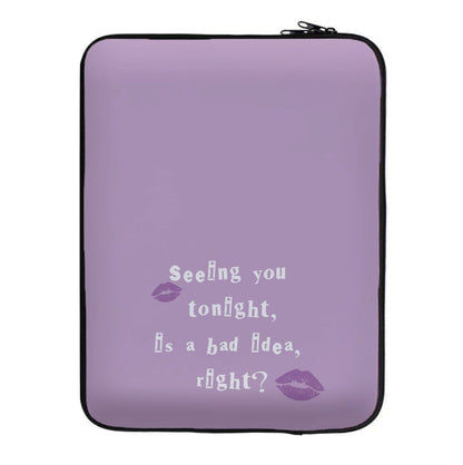 Seeing You Tonight - Olivia Laptop Sleeve