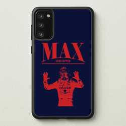 Max Blue And Red Galaxy A41 Case