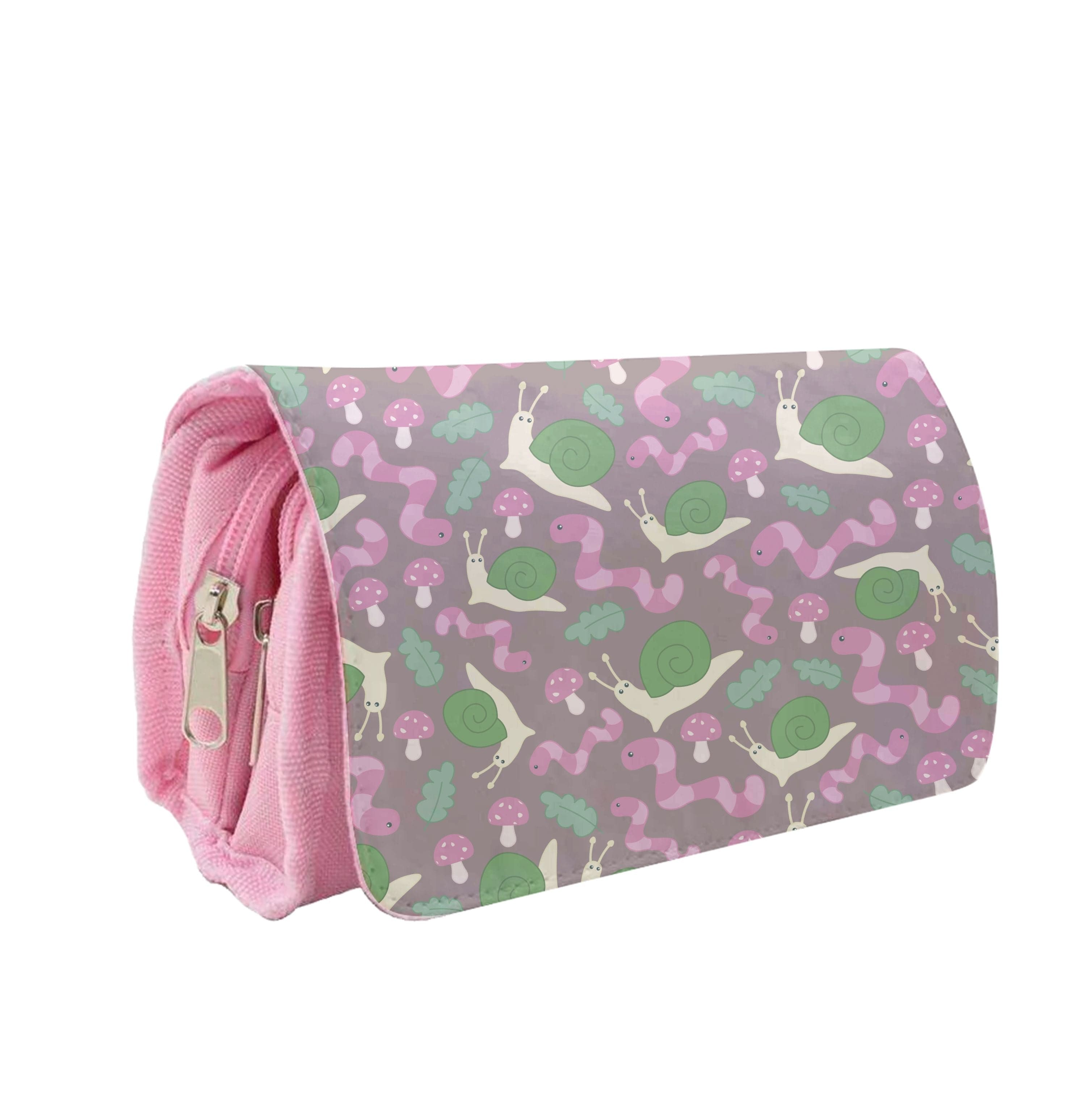 Snails - Animal Patterns Pencil Case