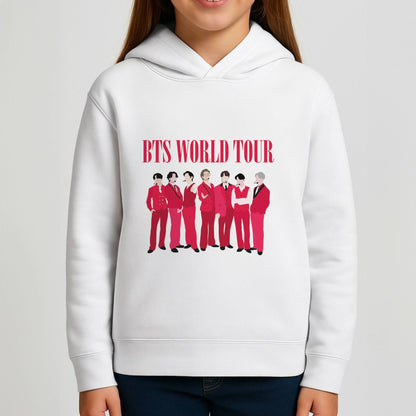 K-Pop Band World Tour 2026 Girls Hoodie