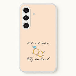 WTHIMH Cartoon Rings Galaxy S24 Case