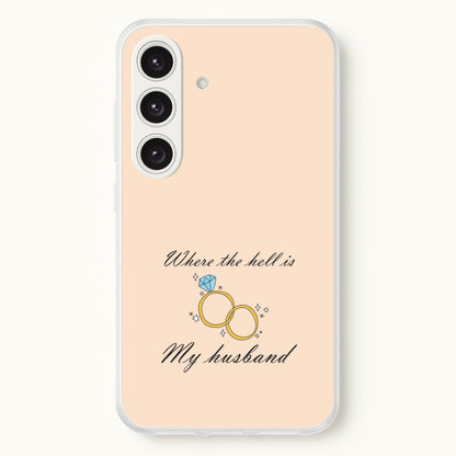 WTHIMH Cartoon Rings Galaxy S24 Plus Case