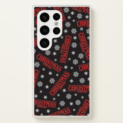 Christmas Things Snowflake Pattern Galaxy S24 Ultra Case