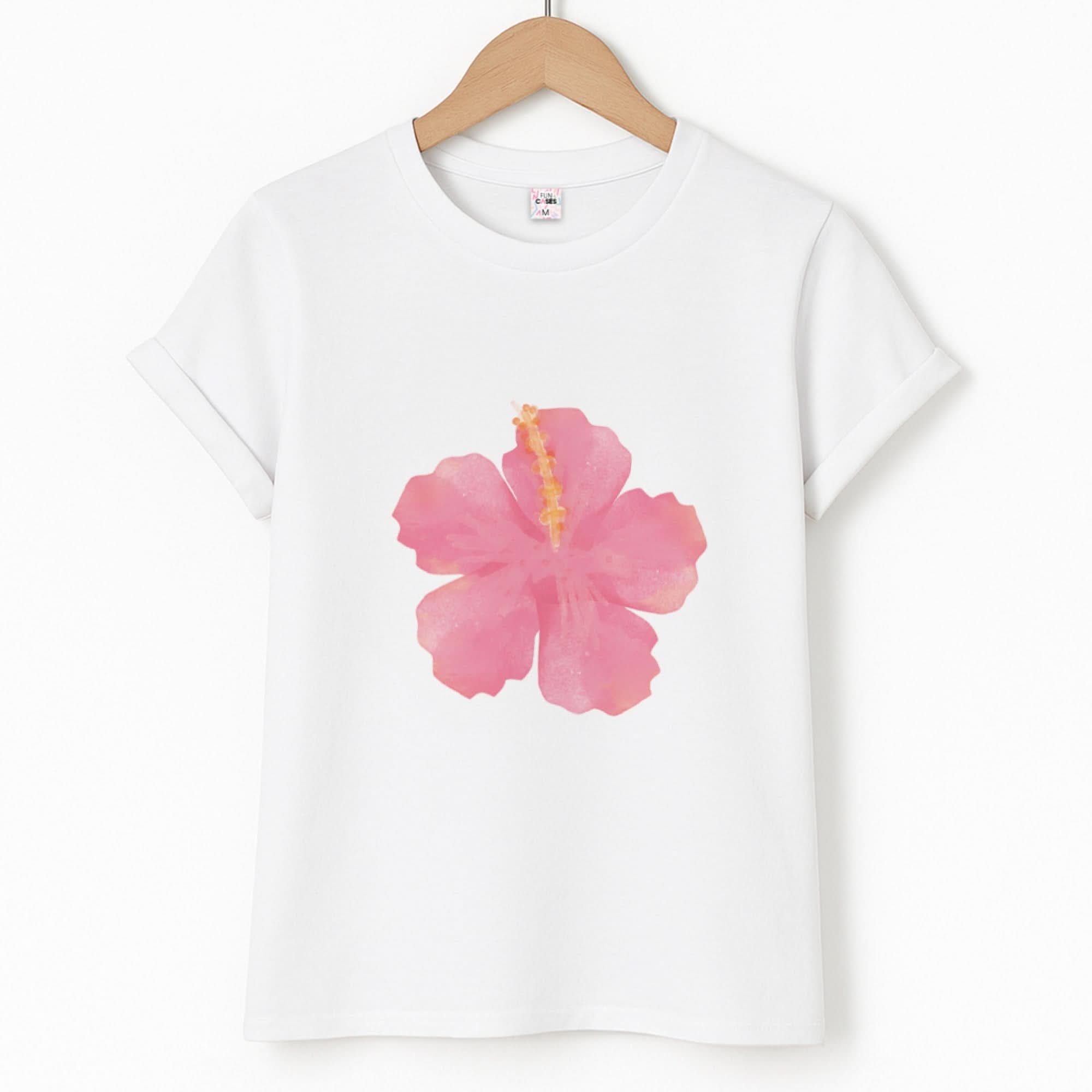 Pink Hibiscus Unisex T-Shirt