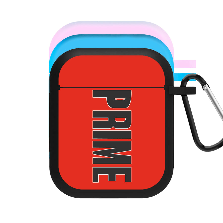 Prime - Red AirPods Case