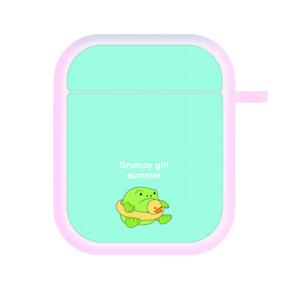 Grumpy Girl Summer - Plushy AirPods Case