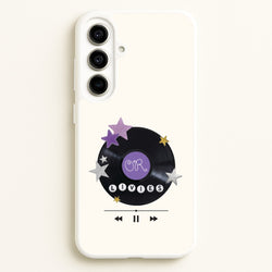 Amethyst Vinyl Scrapbook Galaxy A56 Case