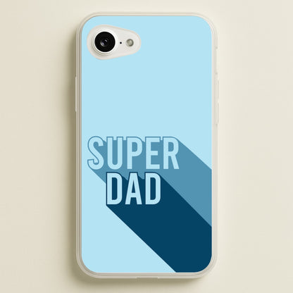 Super Dad Title iPhone 16e Case