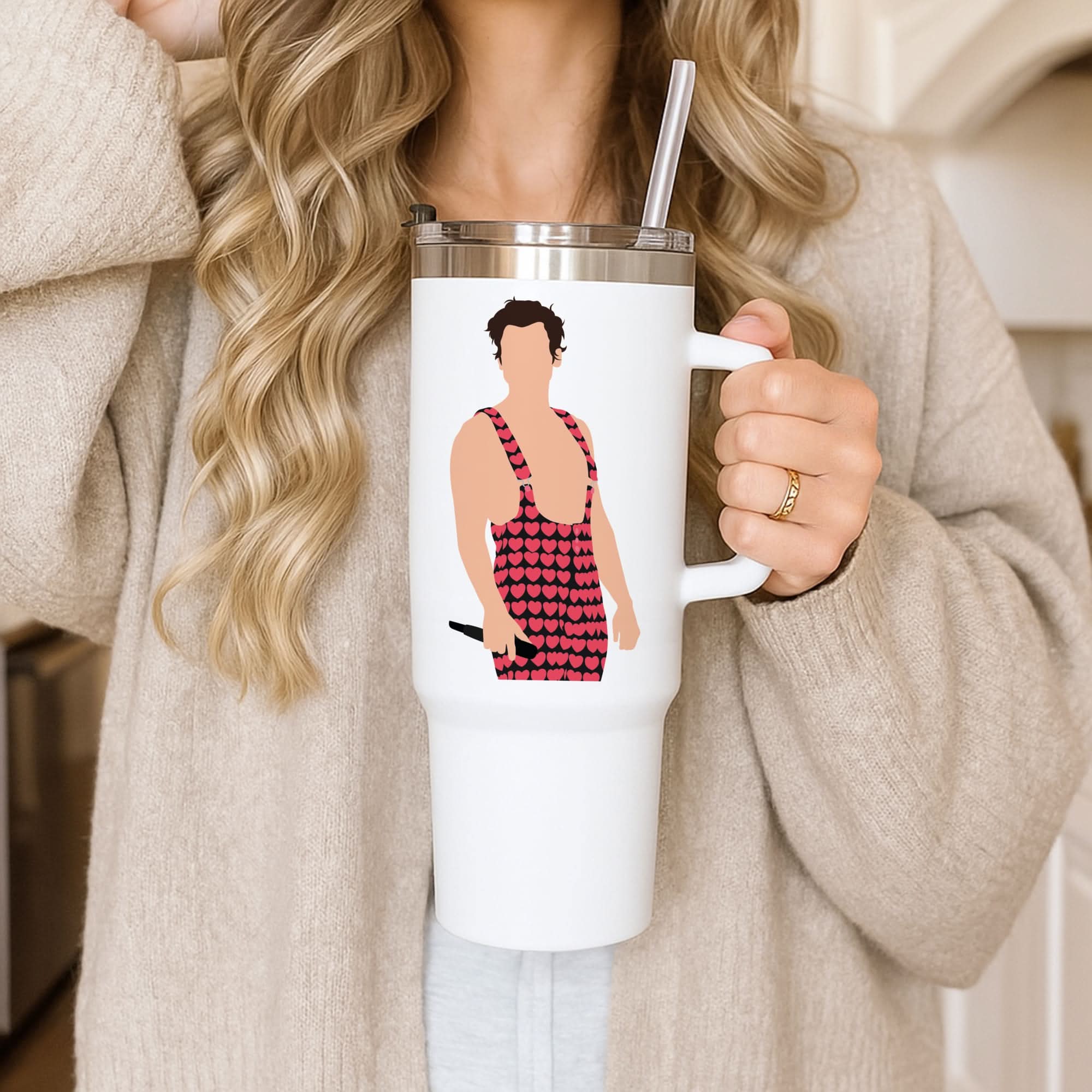 Harry Heart Jumpsuit Tumbler