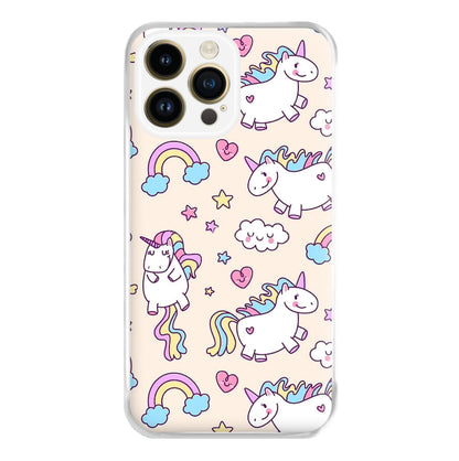 Cute Unicorn Pattern Phone Case