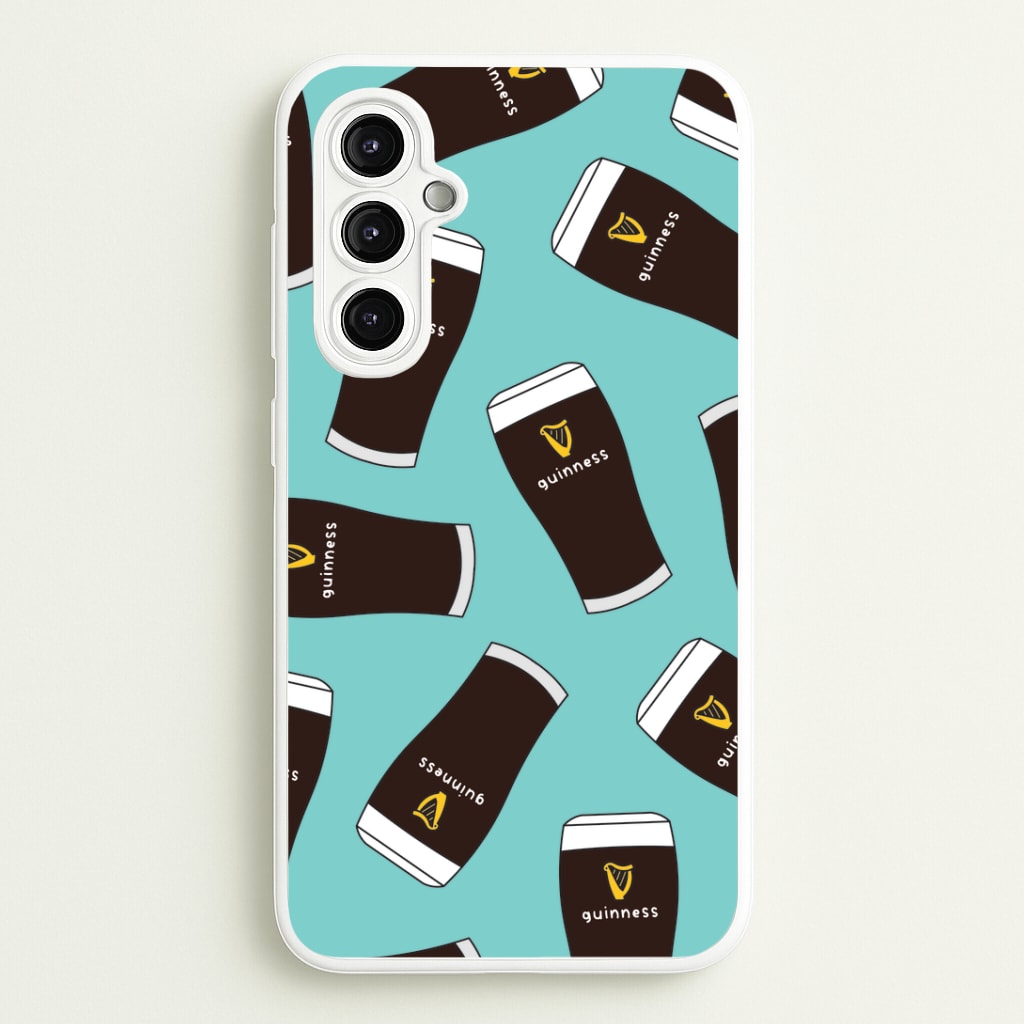 Stout Pint Pattern Galaxy A14 Case