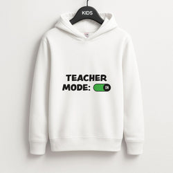 Teacher Mode On Kids Hoodie
