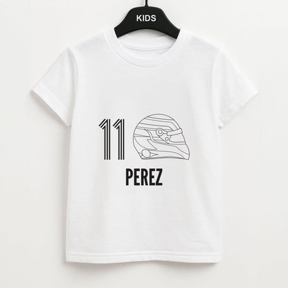 Perez Helmet 2026 Kids Unisex T-Shirt