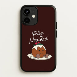 Christmas Pudding Plush iPhone 12 Mini Case