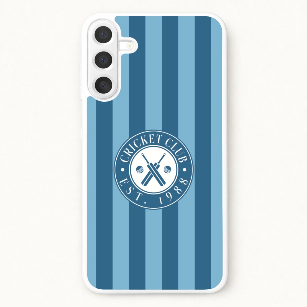 Stripey Cricket Badge Galaxy A26 Case