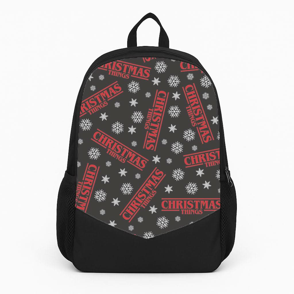 Christmas Things Snowflake Pattern Backpack