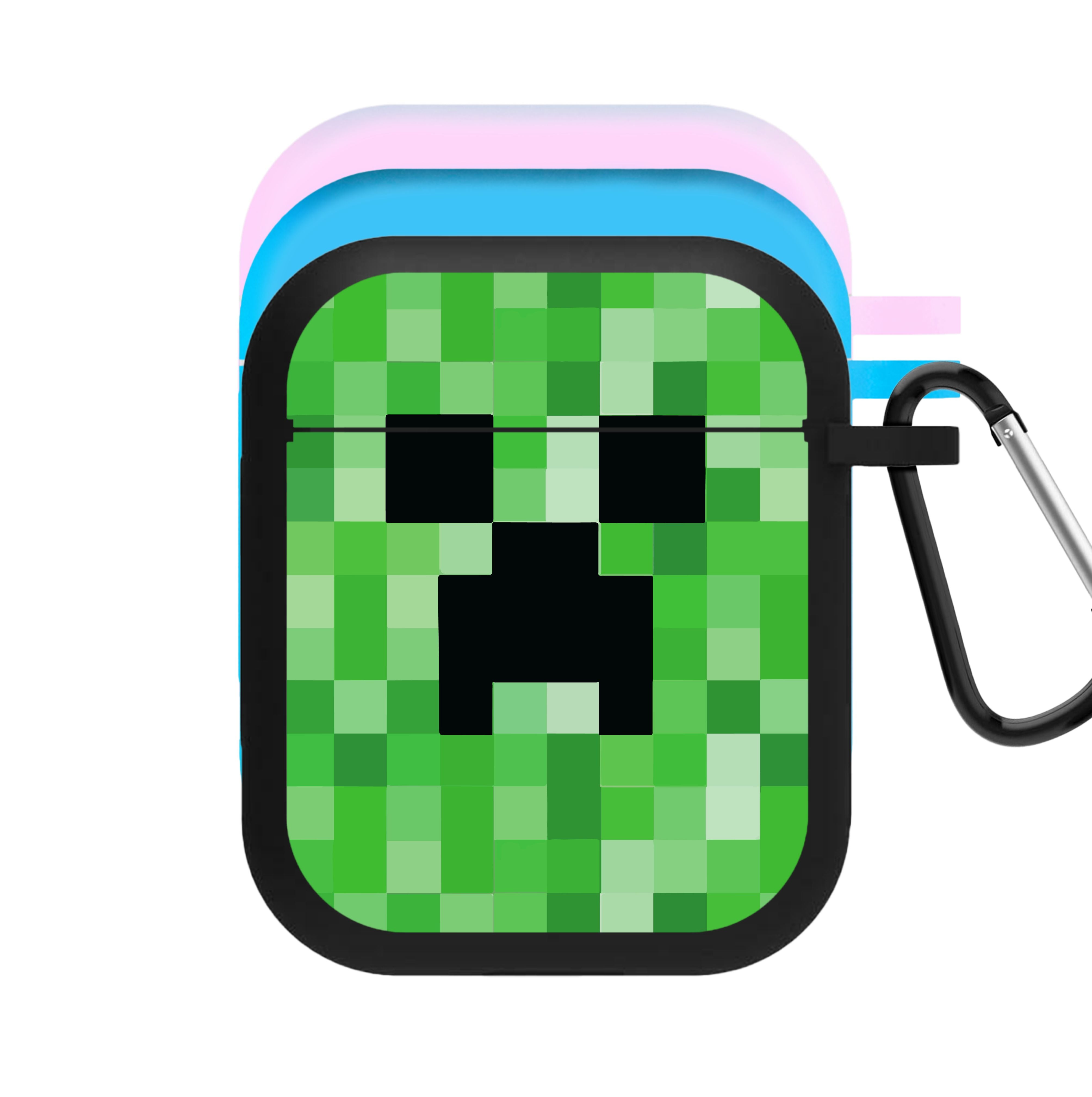 Creeper Face - Mining AirPods Case