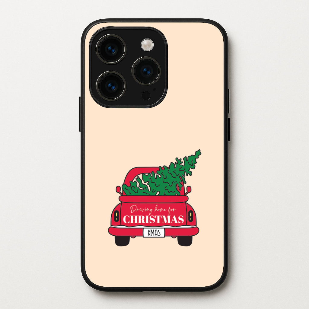 Driving Home For Christmas Truck iPhone 14 Pro Case