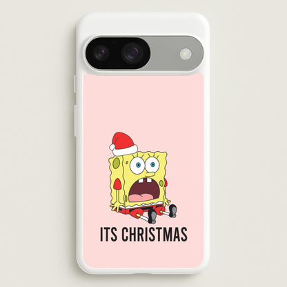 It's Christmas Cartoon Sponge Google Pixel 9 / 9 Pro Case