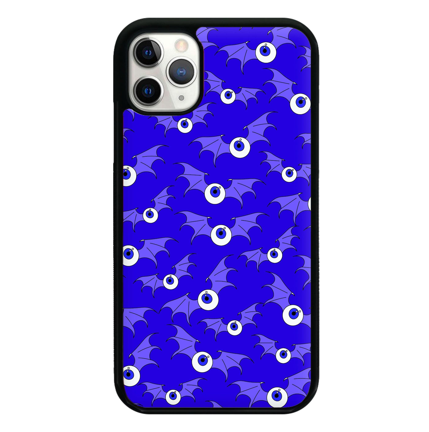 Purple Bat Pattern Phone Case