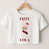 Fizzy Cola Monster Crop top