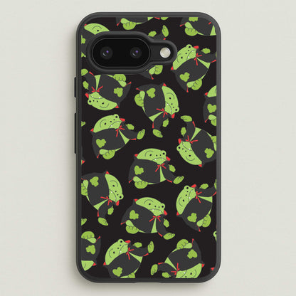 Vampire Frog Pattern  - Halloween Google Pixel 9a Case