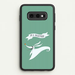 Stripey I'm A Nightmare Galaxy S10e Case