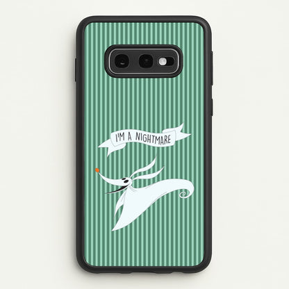 Stripey I'm A Nightmare Galaxy S10e Case