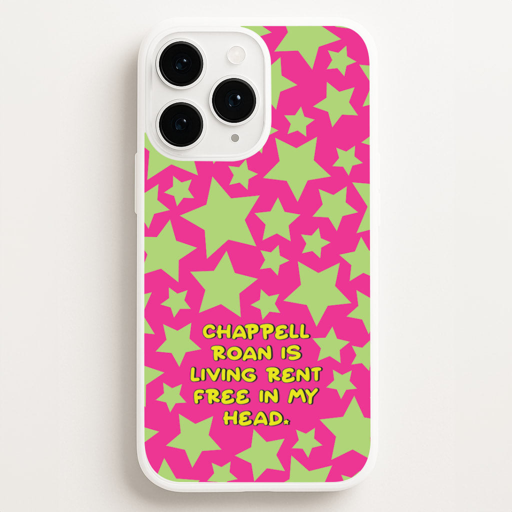 Chappell Rent Free In My Head Phone Case