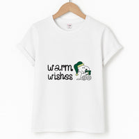 Cartoon Beagle Warm Wishes T-Shirt