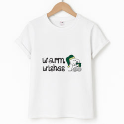 Cartoon Beagle Warm Wishes Unisex T-Shirt